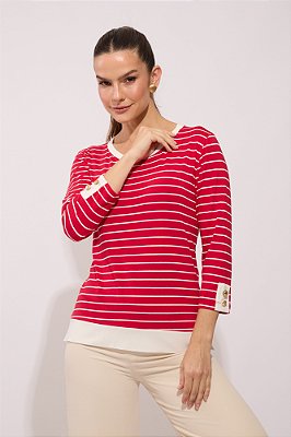 Blusa Sula Cereja