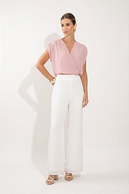 CALÇA PANTALONA BRANCA