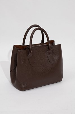 Bolsa Patty de Couro Floater Café