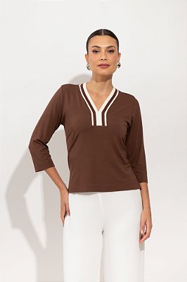 BLUSA LIZZY CAFÉ
