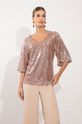 BLUSA PATSY CHAMPAGNE