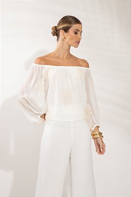 BLUSA JORDANA OFF WHITE