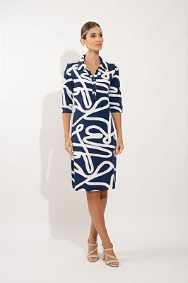 VESTIDO DONNA MARINHO