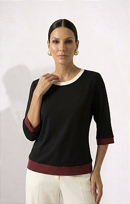 BLUSA PEG PRETO