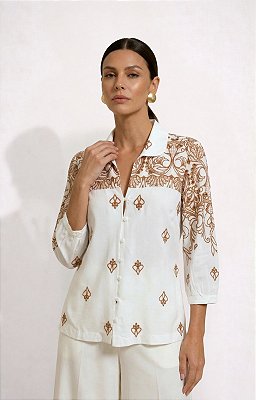 CAMISA ANNE OFF WHITE