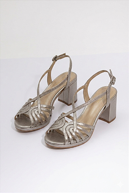 SANDALIA MILANO PRATA