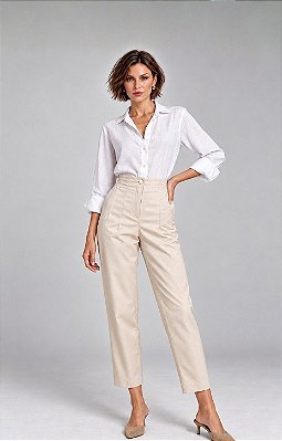 CALÇA VERANO CREME