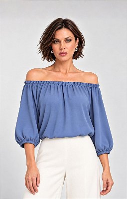 BLUSA MADRID AZUL