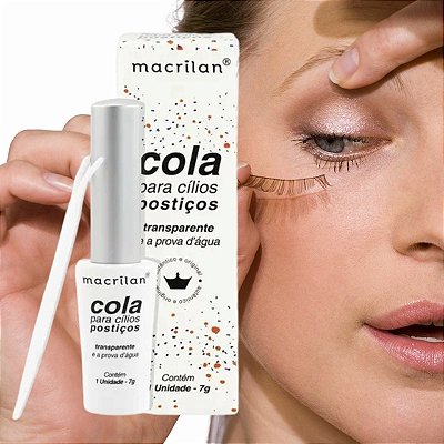 Cola para cilios Macrilan transparente