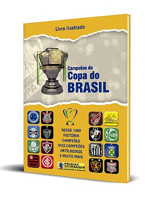 Campeões da Copa do Brasil - CAPA DURA