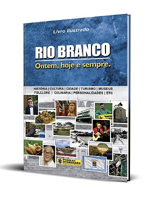 Rio Branco - Álbum Artesanal coleção completa - Capa Dura