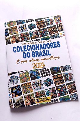 Álbum Guia de Ouro COLECIONADORES DO BRASIL - BROCHURA