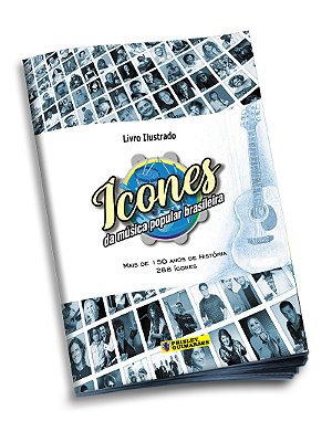 Livro Ilustrado Ícones Da Música Popular Brasileira