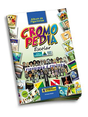Álbum de Figurinhas CROMOPÉDIA ESCOLAR
