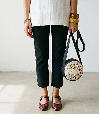 BOLSA REDONDA VEGANA - PU