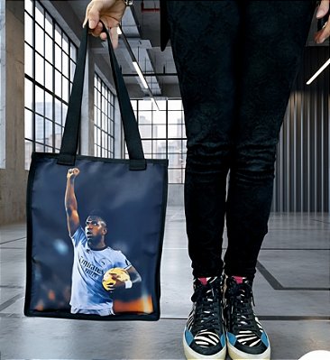 BOLSA EM LONA ESTAMPA VINI JR