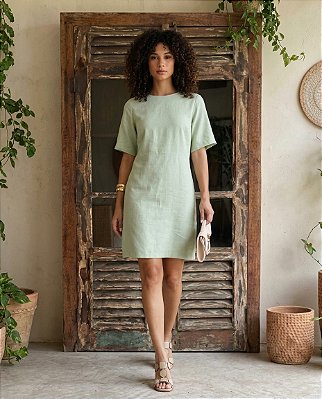 VESTIDO ANA VERDE MENTA