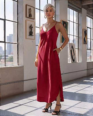 VESTIDO BETH VERMELHO