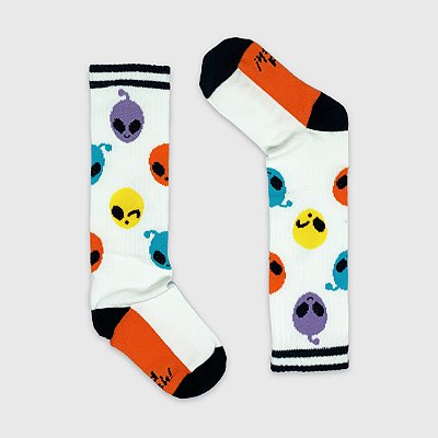Meia KidSplash! 3/4 Alienígena Off-white