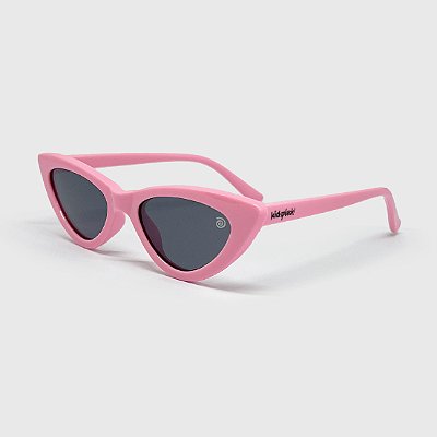 Óculos de Sol Infantil Flexível com Proteção UV400 Gatinha Rosa