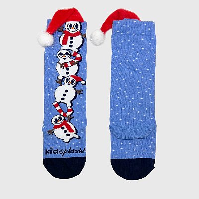 Meia KidSplash! 3/4 Snowman Touca 3D