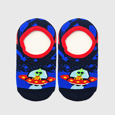 Meia KidSplash! Sapatilha Antiderrapante Espacial