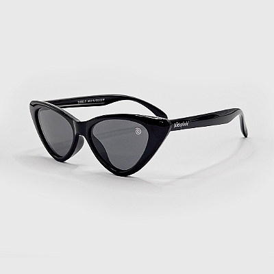 Óculos de Sol Infantil Flexível com Proteção UV400 Max Gatinha Preto