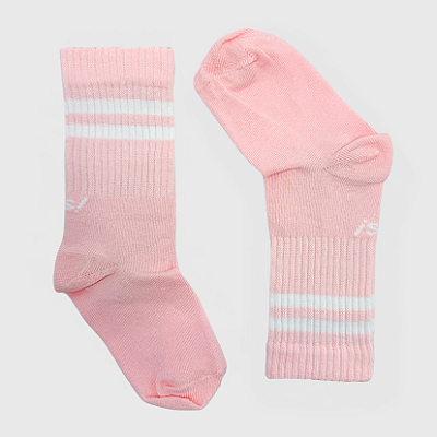 Meia KidSplash! Mid Candy Classic Rosa Bebê