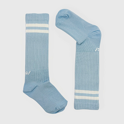 Meia KidSplash! 3/4 Candy Classic Azul Bebê