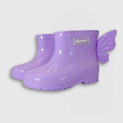 Galocha KidSplash! Baby Lilás Borboleta