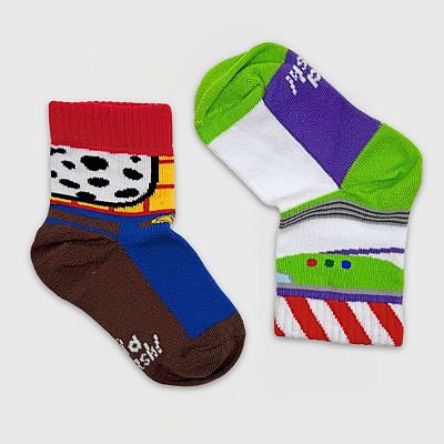 Meia KidSplash! Soquete Duo Toy Sockies