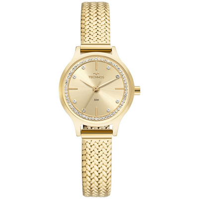Relógio Technos Feminino Mini Dourado - GL30FR/1X