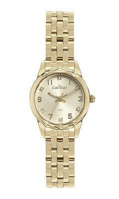 Relógio Condor Feminino Mini Dourado - CO2035NFT/4X
