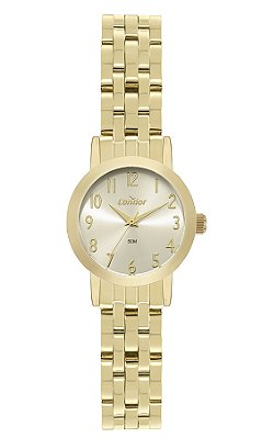 Relógio Condor Feminino Mini Dourado - CO2035NLZ/4X -