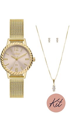 Kit Condor Feminino Mini Dourado - CO2035NPE/K4J
