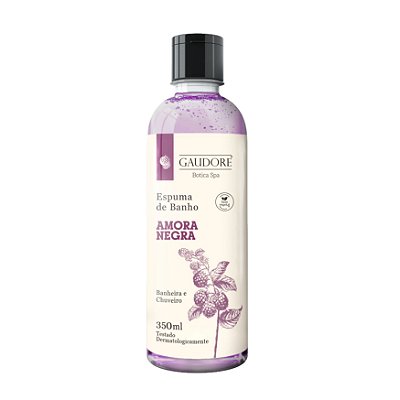 Espuma de Banho 350ml - Amora Negra
