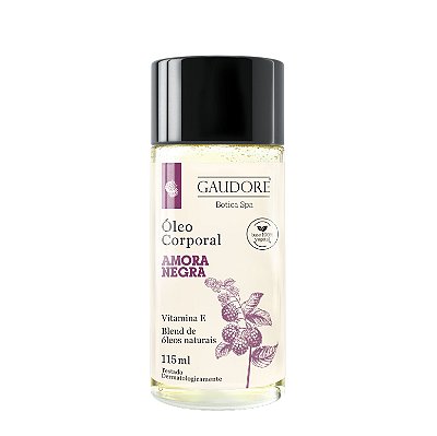 Óleo Corporal 115ml - Amora Negra