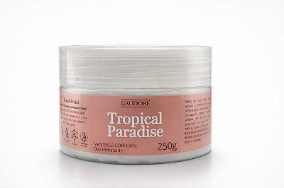 Manteiga Hidratante Tropical Paradise Gaudore