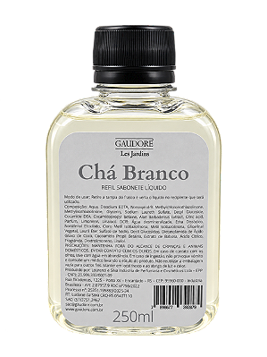 Refil Sabonete Líquido 250ml - Chá Branco