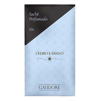 Sachê Perfumado 10g - Cedro e Ébano