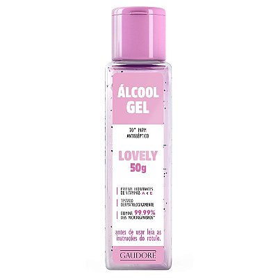 Álcool Gel Pocket - Lovely 50g