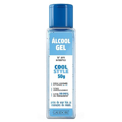 Álcool Gel Pocket - Cool Style 50g