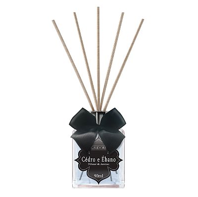Difusor de Aromas 90ml - Cedro e Ébano