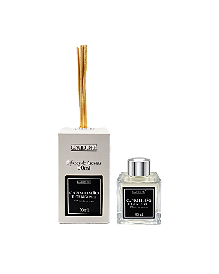 Difusor de Aromas 90ml - Capim Limão e Gengibre