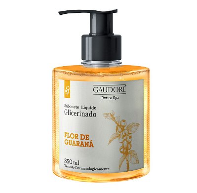 Sabonete Líquido Glicerinado 350ml - Flor de Guaraná