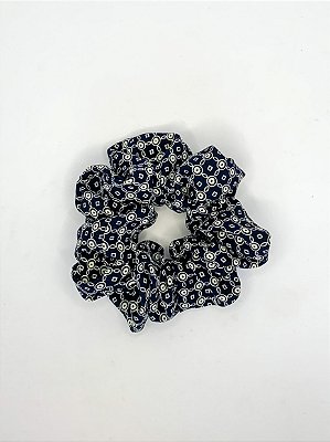 Scrunchie Elástico Azul marinho - Noite de Gala