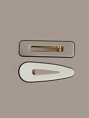 Presilhas Dupla Classique - Off White