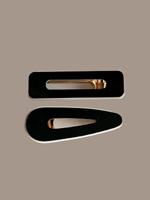 Presilhas Dupla Classique - Black