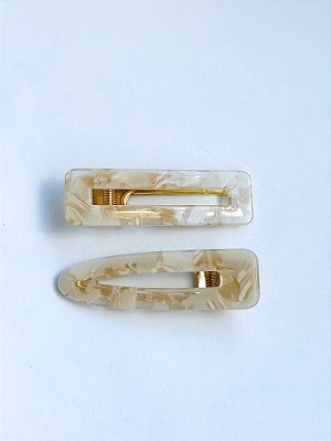 Presilhas Dupla Resina - Creamy