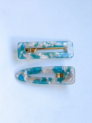 Presilhas Dupla Resina - Céu Azul